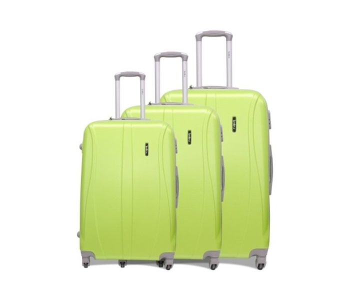 Traveller TR-3305 20 Inch Abs 4 Wheel Traveller Set Trolley - Green - Zoom Image