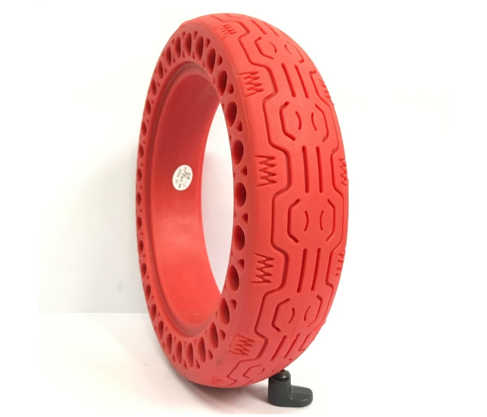 8.5 Inch Solid Longlasting Tires - Red - Zoom Image 3