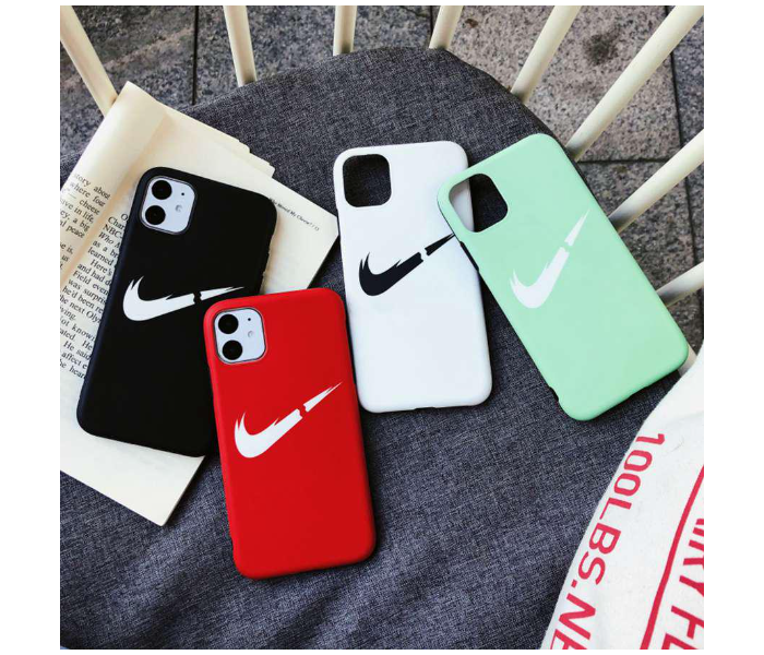 Lab LBNCR005WH Stylish Nike Cut Rubber iPhone 11 Pro Max Mobile Case - White - Zoom Image 6