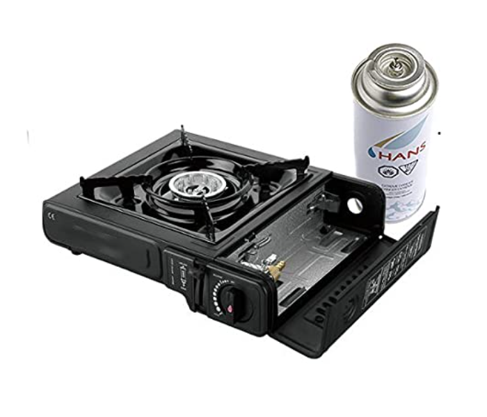 Olympia Portable Butane Automatic Ignition Suitable Survival Kits For Hurricane Stove Dual Fuel Stove - Black - Zoom Image 1