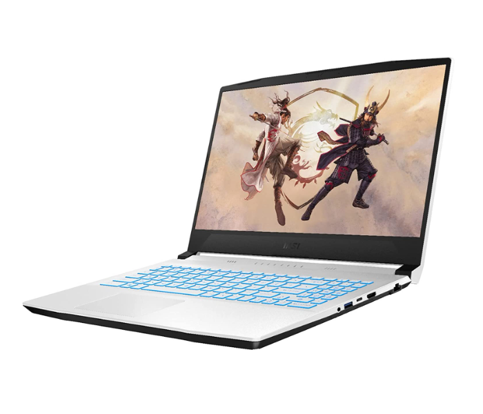 MSI SWORD 15 A11UD-001 9S7-158213-001 15.6 Inch FHD Intel Core i7 11800H Processor 8GB DDR4 RAM 512GB SSD 4GB NVIDIA GeForce RTX 3050Ti Graphics Windows 10 Home Gaming Laptop - White - Zoom Image 1