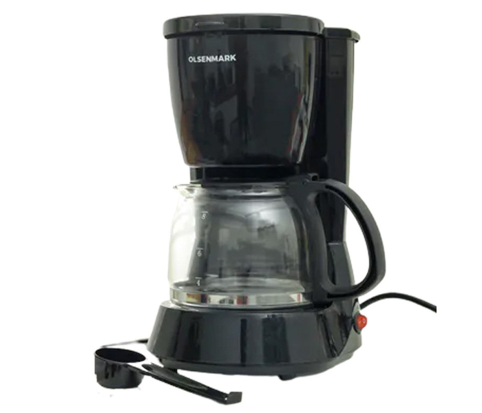 Olsenmark OMCM2463 550Watts Auto Coffee Maker - Black - Zoom Image 1