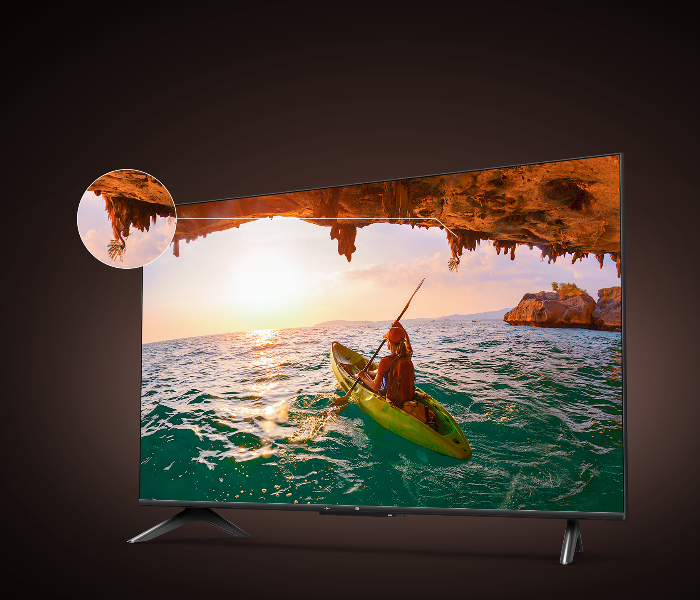 Xiaomi Mi P1 50 Inch 4K Ultra HD Smart LED Android TV - Black - Zoom Image 2