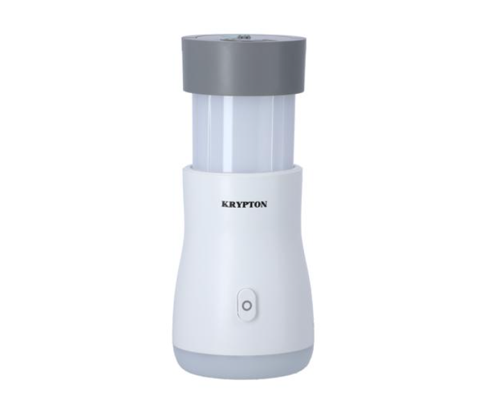 Krypton KNE5183 Rechargeable Lantern with Torch Bright Ring Lamp and 10 Pieces 0.5W Bright LED Light - White - Zoom Image 2