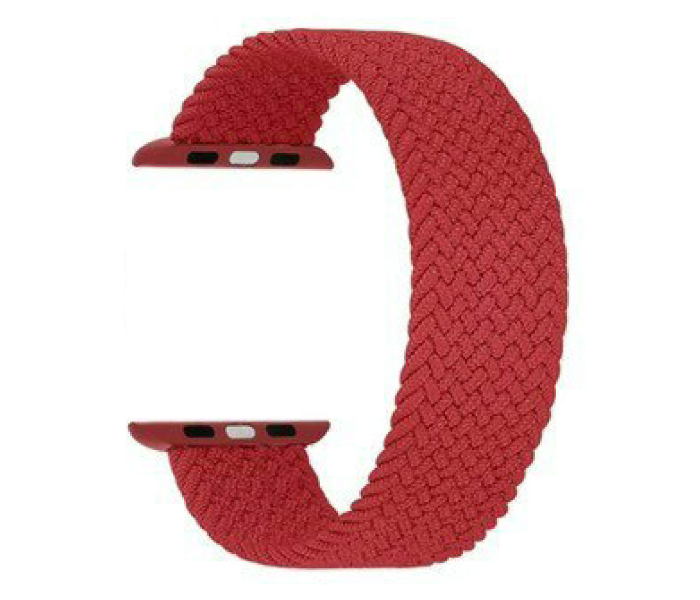 Hyphen HWSABWRDM0080  42 Mm To 44Mm Medium Apple Braided Watch Strap  Red - Zoom Image 6