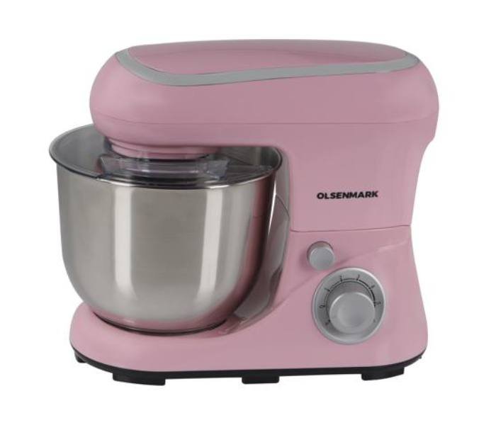 Olsenmark OMSM2472 800Watts Kitchen Machine - Pink and Silver - Zoom Image 2