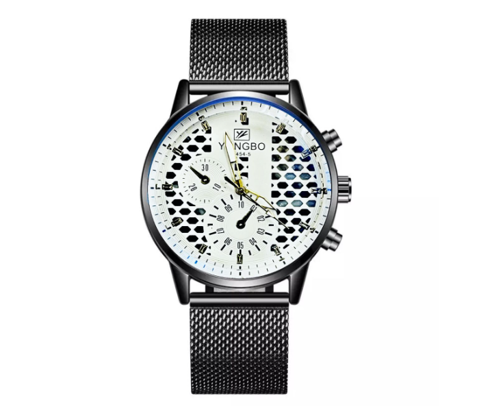 Yongbo Unisex Luxury Fashion Analog Watch - Grey - Zoom Image