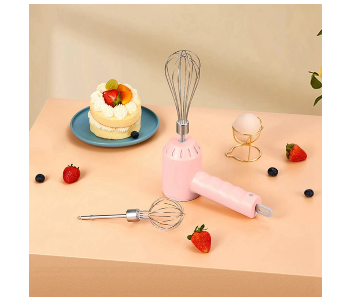 Electric Hand Mixer with USB Rechargeable Hand Blender and Whisk Handheld Mixer - Zoom Image 4