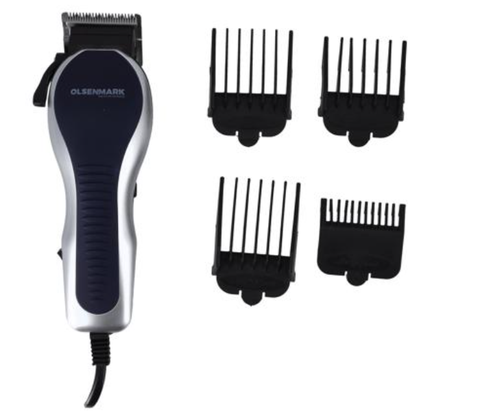 Olsenmark OMTR4082 Professional Hair or Beard Trimmer - Black and Silver - Zoom Image 3