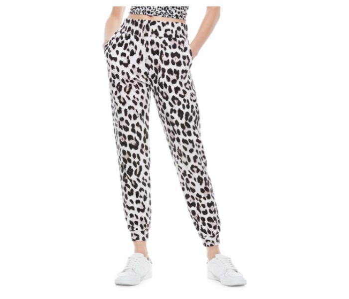 4730 Single Piece Free Size Leopard Print Comfortable Pyjama For Women - Zoom Image 3