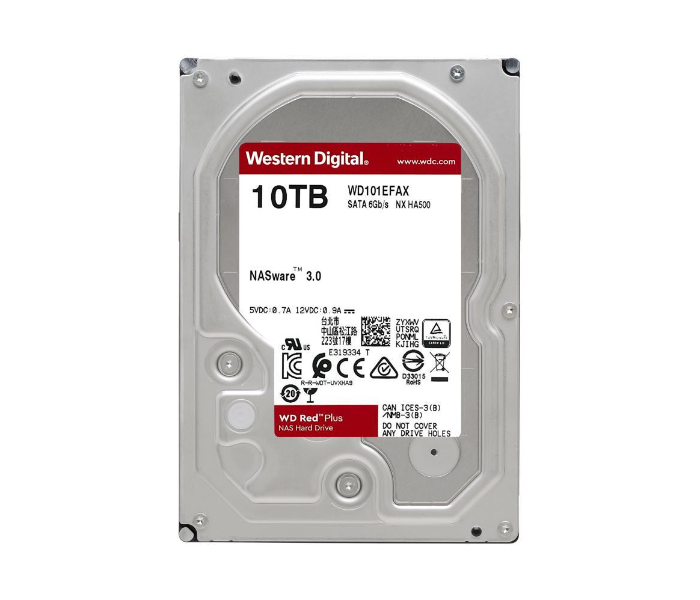 WD WD101EFAX Western Digital Red 3.5 Inch 10TB 5400 RPM 256MB Hard Drive - Zoom Image 1