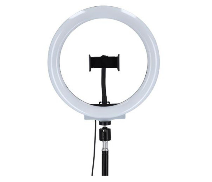 Olsenmark OMESL2793 10 Inch Selfie Ring Light - Black and White - Zoom Image 4