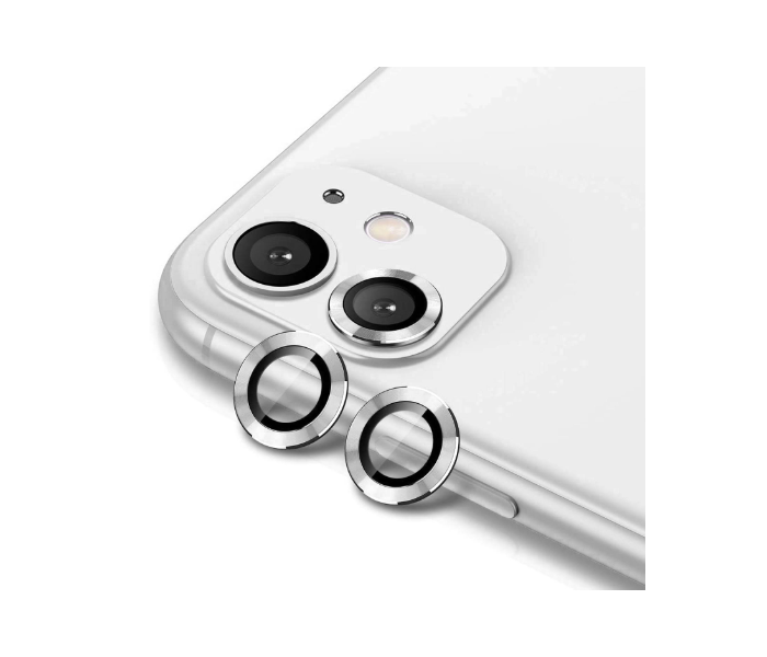 Hyphen HTG-CL5492 iPhone 11 Camera Lens Protector - Silver - Zoom Image 5