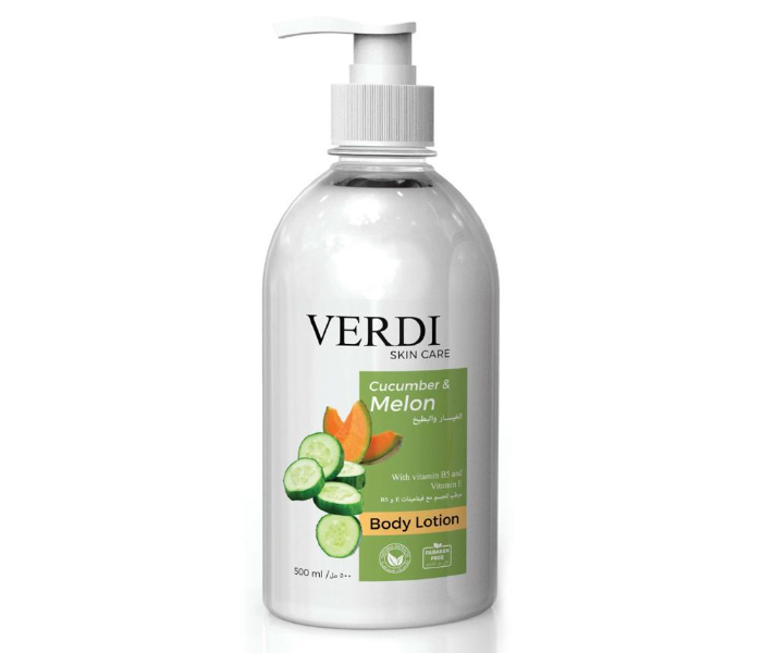 Verdi 500ml Cucumber And Melon Skin Care Body Lotion - Zoom Image