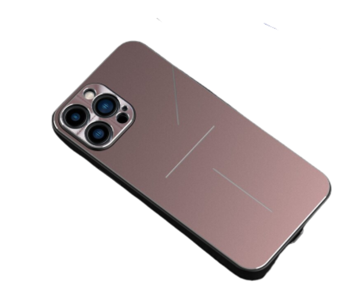 Lab LBSC012RG Stylish Steel Cover iPhone 11 Pro Mobile Case - Rose Gold - Zoom Image 1