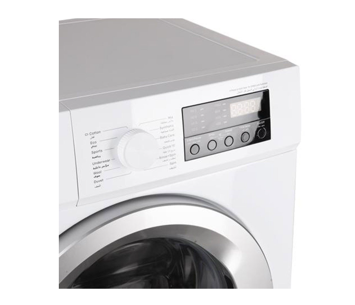 Olsenmark OMFWM5508 Fully Automatic Front Load Washing Machine - White - Zoom Image 3