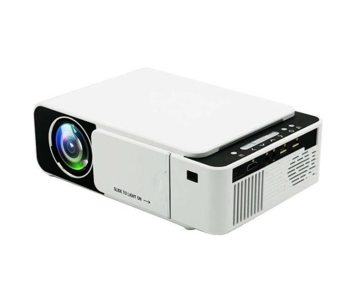 Borrego T5 1080 HD LED Projector - White - Zoom Image 1