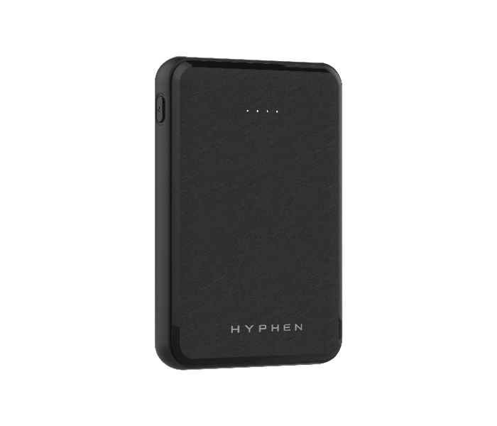 Hyphen HPB-5BLK1944 X Pocket 5000 mAh Power Bank - Black - Zoom Image 1