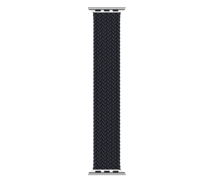 Hyphen HWSABWBKL0226 43 Mm Large Apple Braided Watch Strap  Black - Delete  - Zoom Image 4