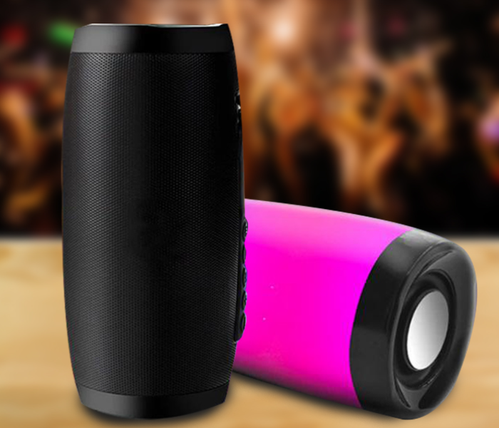 10 Watts Wireless Bluetooth Speaker With Colorful LED Light JA171 - Multi Color - Zoom Image 7