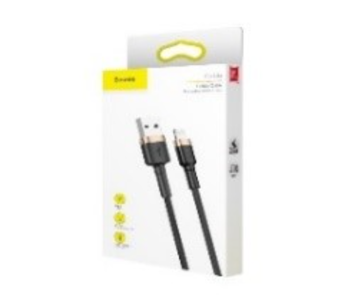 Baseus CALKLF-RV1 USB Charging Cable for Lightning - Black - Zoom Image 2