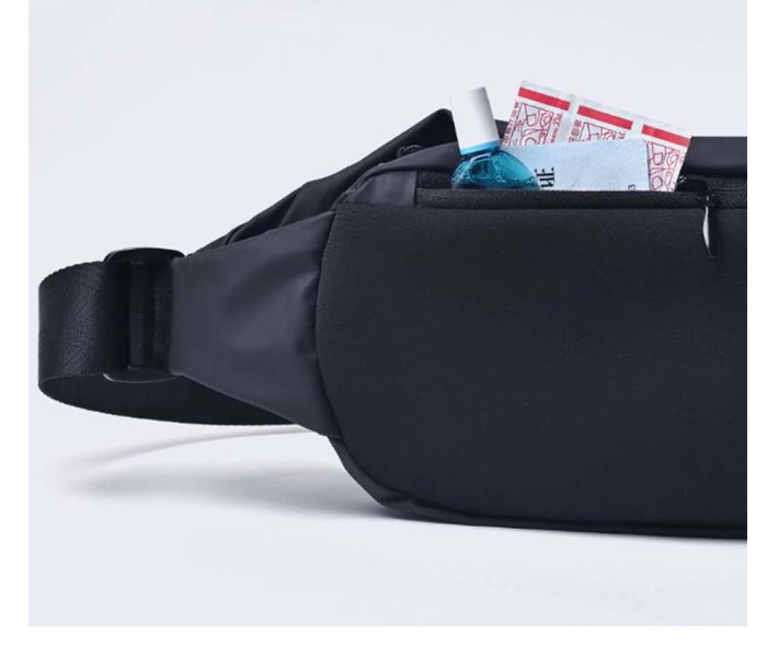 Xiaomi Mi Multi Function Sport Sling Bag Fanny Pack - Black - Zoom Image 5