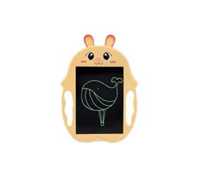 BHT966801 Digital LCD E-Writing Cartoon Rabbit Shape Whiteboard - Orange - Zoom Image