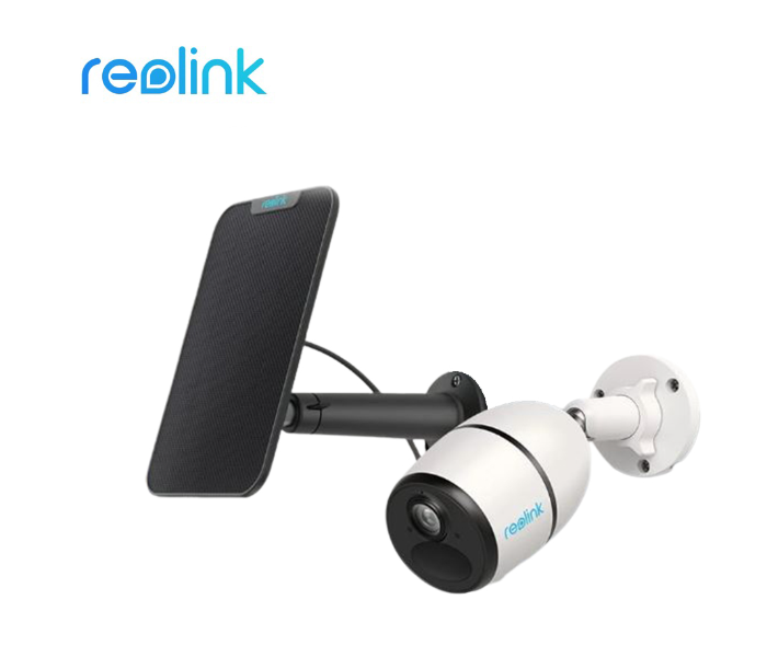 Reolink Go Solar Powered 4G LTE Solar Panel 2 MP Outdoor FHD Camera - White - Zoom Image 1