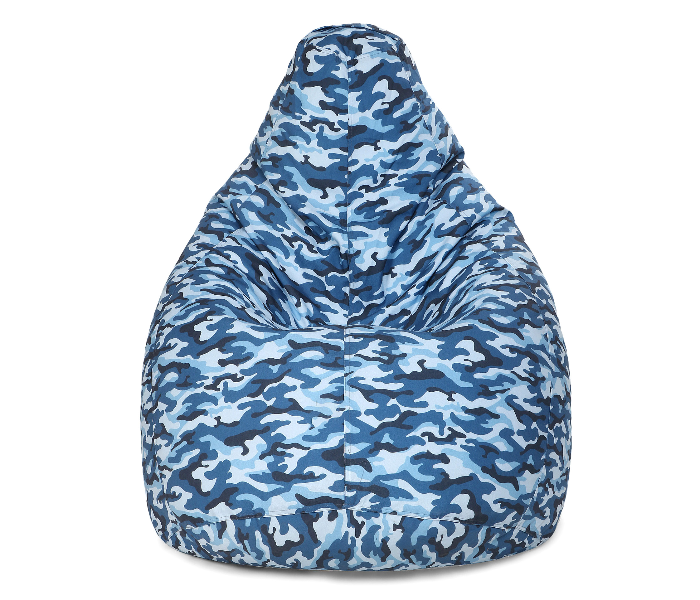 TUD Classic XXXL Canvas Bean Bag - Blue - Zoom Image 1