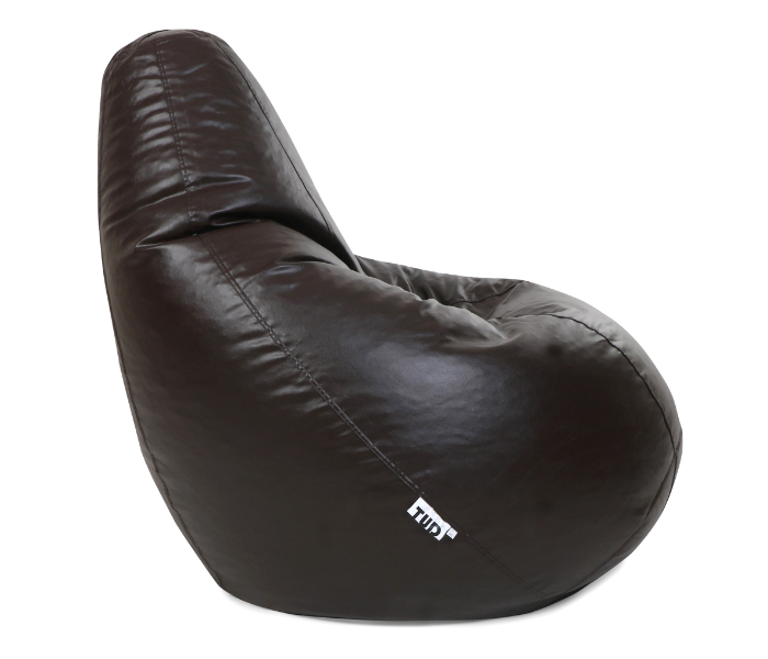 TUD Classic 4XL Leatherette Bean Bag - Brown - Zoom Image 4