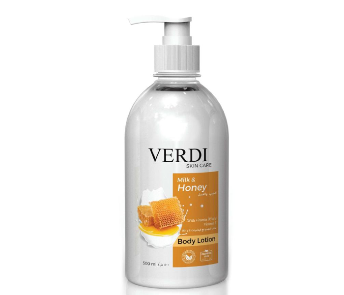 Verdi 500ml Milk And Honey Skin Care Body Lotion - Zoom Image