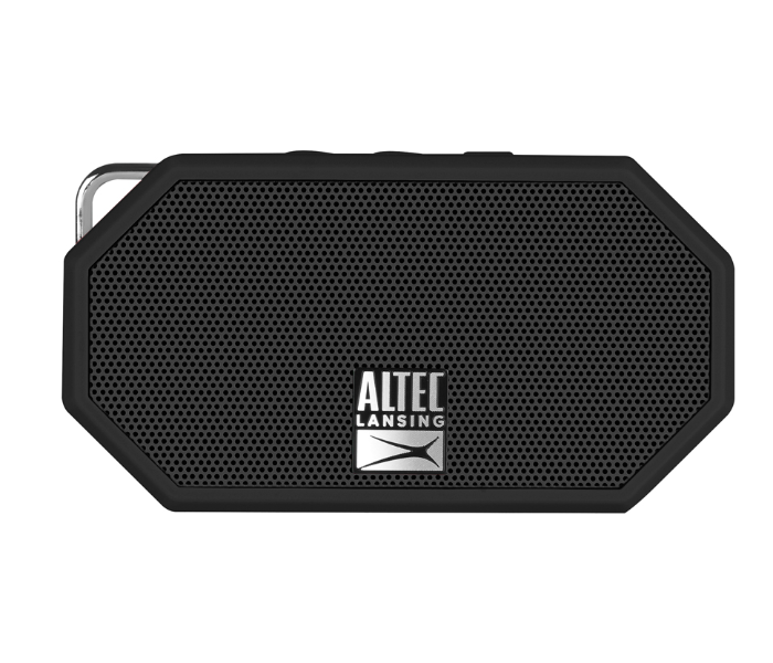 Altec Lansing IMW258N-BLK Mini H2O 3 Rugged Bluetooth Speaker  - Black - Zoom Image 1