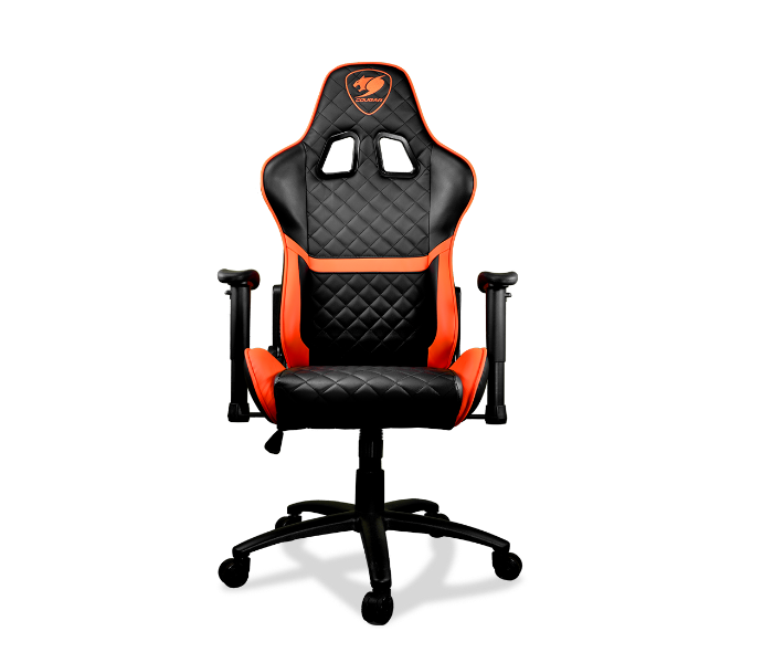 Cougar CG-CHAIR-ARMORONE-BLK Armor One Series Gaming Chair - Black and Orange - Zoom Image 5