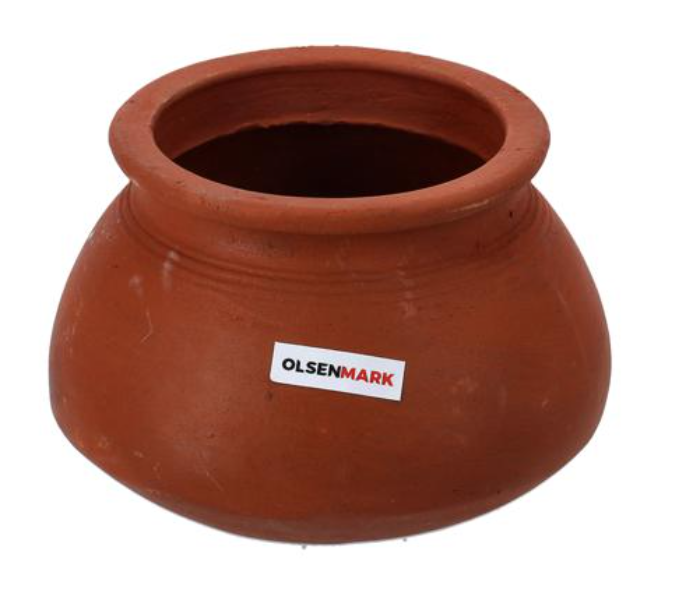 Olsenmark OMCP6011 20cm Tradtionl Cokware Rice Pot - Brown - Zoom Image 1