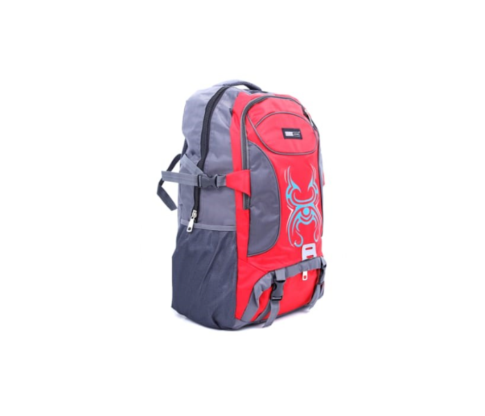 Para John PJMB8328 23 Inch Mountain Trekking Backpack for Travellers - Grey and Red - Zoom Image