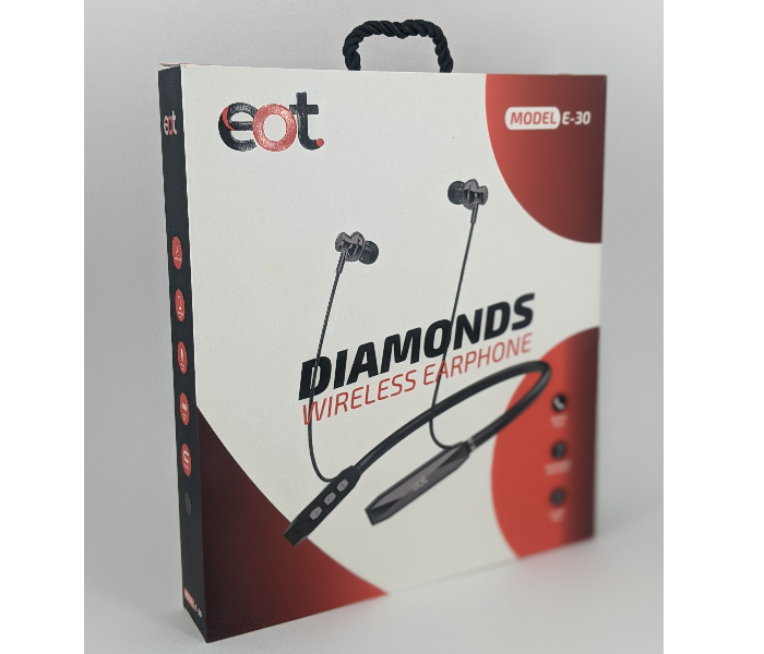 Eot E-30 Wireless Headphone - Black - Zoom Image 3