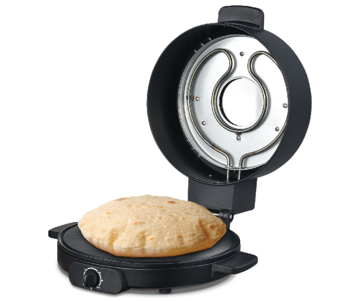 Clikon CK2450 Arabic Roti and Pizza Maker - Black - Zoom Image 1