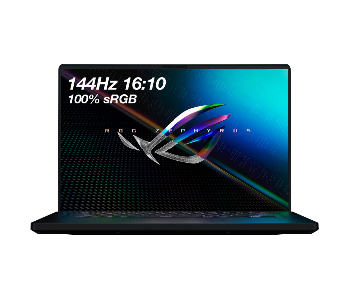 Asus 90NR07C1-M00030  ROG Zephyrus M16 Gaming 16 Inch WUXGA Intel Core i711800H Processor 24GB RAM 512GB SSD 4GB Nvidia GeForce RTX 3050Ti Graphics Windows 10 Home - Black - Zoom Image 1