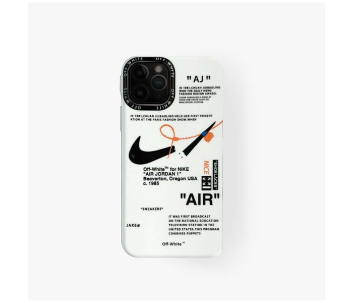 Lab LBNAC011WH Stylish Nike Air Cut iPhone 11 Pro Max Mobile Case - White - Zoom Image 2