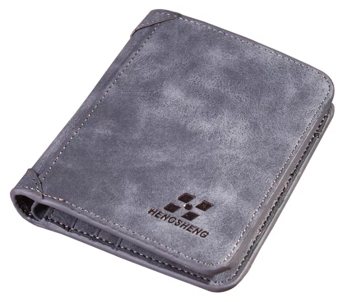 Buy Leather Wallet for Men - Blue108798 Price in Qatar, Doha