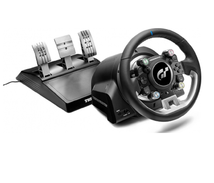 Thrustmaster TM-WHL-TGT-2 40Watts Set of 3 Pedals Racing Wheel With Magnetic Technology - Black - Zoom Image 3