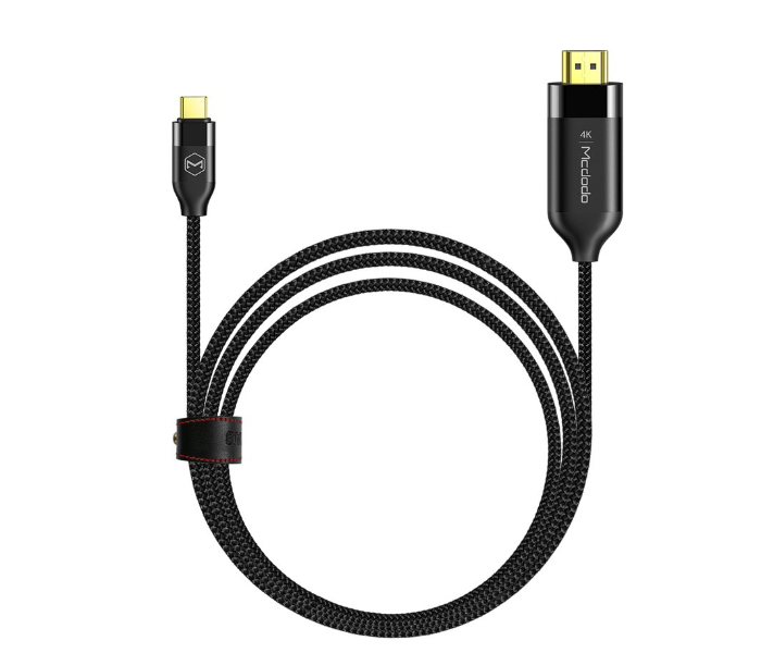 Mcdodo CA-5880 2m Type-C to HDMI Cable - Black - Zoom Image