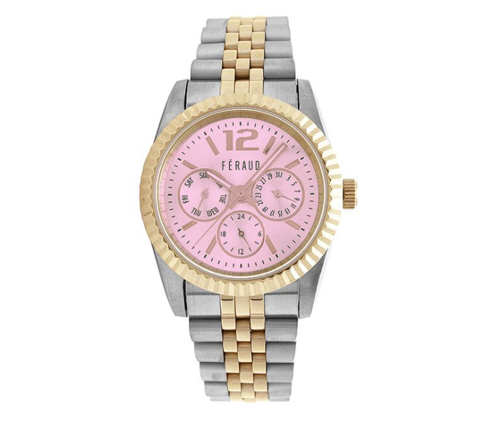 Rio Double Color Strap Couple Watch - Pink - Zoom Image 1