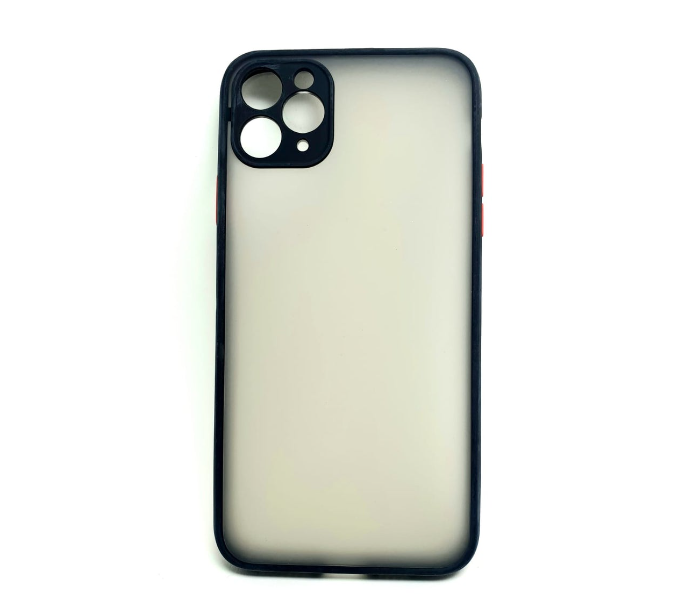 Lab LBTBC004BK Transparent Border Color Fashion Case without Print iPhone 11 Pro Mobile Case - Black - Zoom Image 2