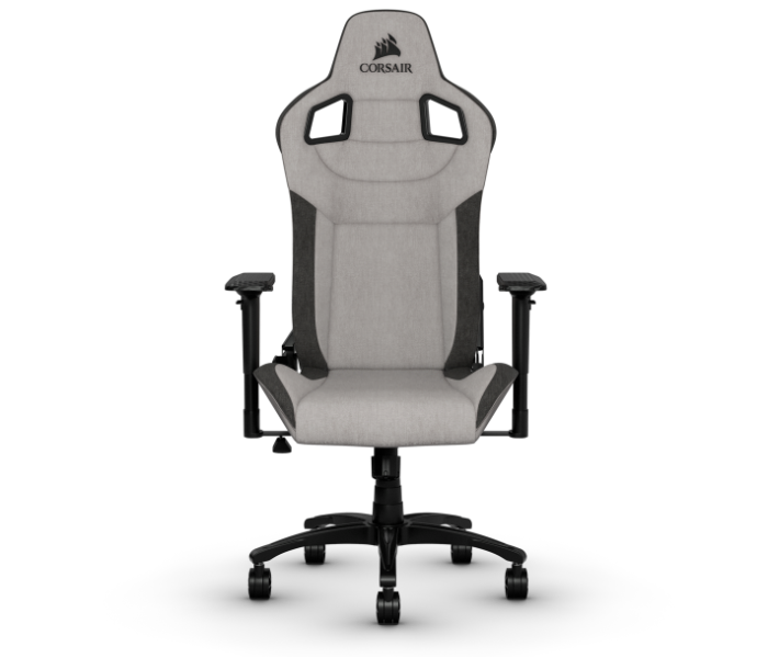 Corsair COR-CHAIR-T3-GRY-CHRCL T3 Rush Gaming Chair - Grey and Charcoal - Zoom Image 1