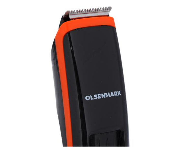 Olsenmark OMTR4088 600mAh Cordless Rechargeable Beard Trimmer - Black and Orange - Zoom Image 3