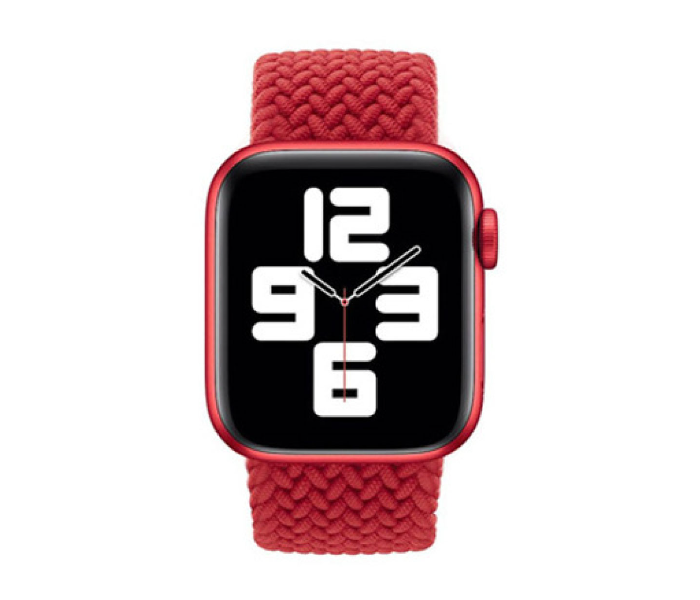 Hyphen HWSABWRDM9718 40 Mm Medium Apple Braided Watch Strap  Red - Delete  - Zoom Image 3