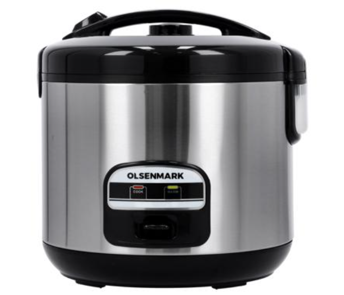 Olsenmark OMRC2432 2.2Litre Automatic Rice Cooker - Black and Silver - Zoom Image 3