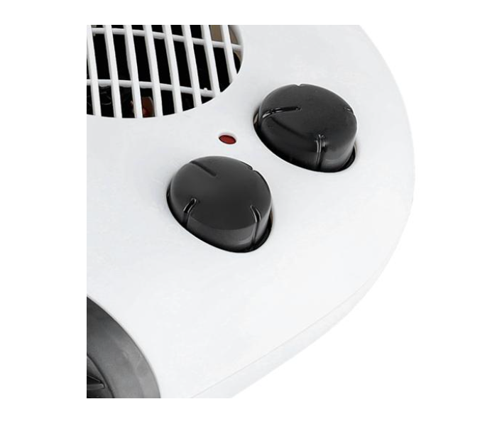 Krypton KNFH6252 Fan Heater With 2 Heating Powers and Adjustable Thermostat - White and Black - Zoom Image 6