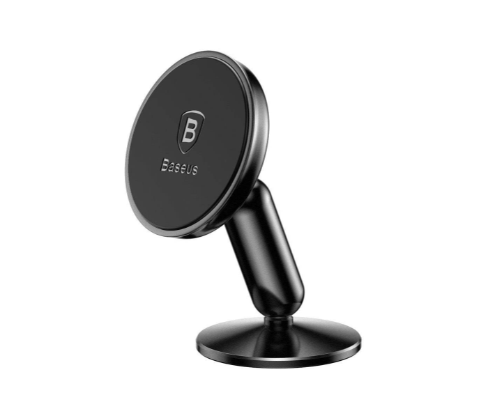 Baseus SUYZD01 Mobile Phone Holder for Car Bullet on Board Magnetic - Black - Zoom Image 2